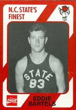 Picture of Eddie Bartels Basketball Card (N.C. North Carolina State) 1989 Collegiate Collection No.13