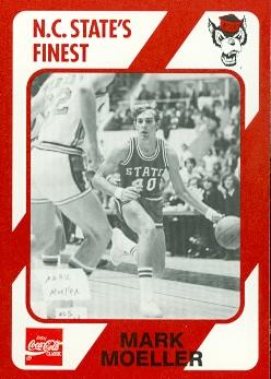 Mark Moeller Basketball Card (N.C. North Carolina State) 1989 Collegiate Collection No.148 -  Autograph Warehouse, 107865