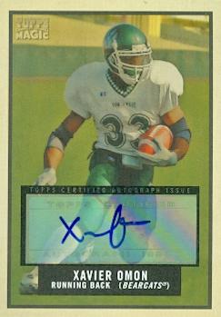 Picture of Xavier Omon autographed Football Card (North Missouri State) 2009 Topps Magic No.190 Rookie