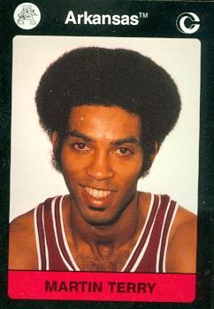 Picture of Martin Terry Basketball Card (Arkansas) 1991 Collegiate Collection No.66