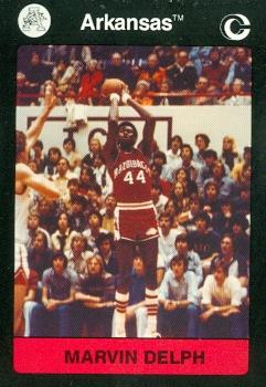 Picture of Marvin Delph Basketball Card (Arkansas) 1991 Collegiate Collection No.44