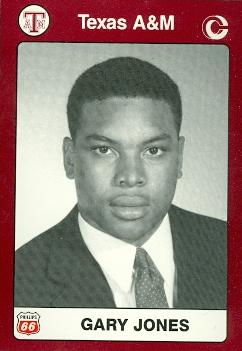 Picture of Gary Jones Football Card (Texas A&M) 1991 Collegiate Collection No.59