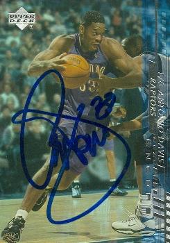 Picture of Antonio Davis autographed Basketball Card (Toronto Raptors) 2001 Upper Deck Encore No.120