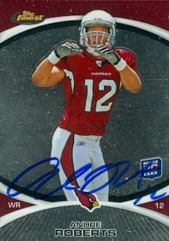 Picture of Andre Roberts autographed Football Card (Arizona Cardinals) 2010 Topps Finest No.93 Rookie