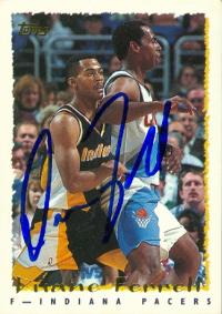 Duane Ferrell autographed Basketball Card (Indiana Pacers) 1995 Topps No.269 -  Autograph Warehouse, 113997