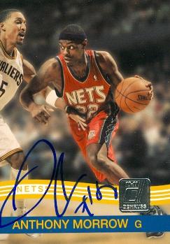 Picture of Anthony Morrow autographed Basketball Card (New Jersey Nets) 2010 Panini No.14