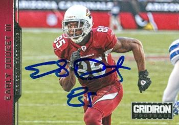 Picture of Early Doucet autographed Football Card (Arizona Cardinals) 2012 Panini Gridiron No.3