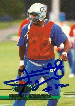 Ferrell Edmunds autographed Football Card (Seattle Seahawks) 1993 Topps Stadium Club No.335