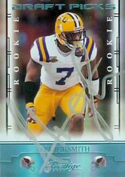 Picture of Ali Highsmith autographed Football Card (LSU) 2008 Donruss Playoff Prestige No.103 Rookie