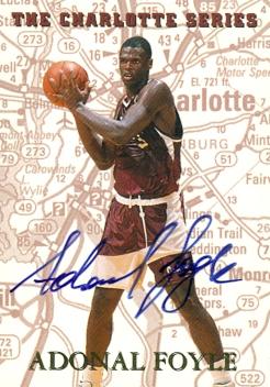 Picture of Adonal Foyle autographed Basketball Card (Colgate) 1997 Genuine Article No.MP3 Rookie