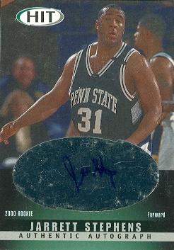 Jarrett Stephens 2000 SAGE HIT No.A27 Rookie
