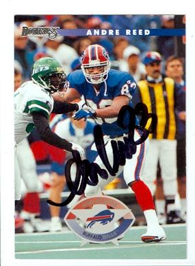 Picture of Andre Reed autographed Football Card (Buffalo Bills) 1996 Donruss No.70
