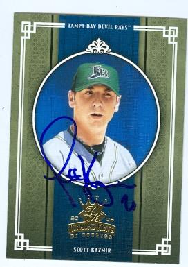 Scott Kazmir autographed baseball card (Tampa Bay Devil Rays) 2005 Donruss No.227 Diamond Kings -  Autograph Warehouse, 117028