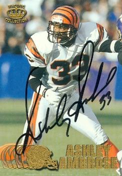 Picture of Ashley Ambrose autographed Football Card (Cincinnati Bengals) 1997 Pacific No.83