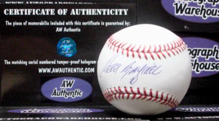 Picture of Alexei Ramirez autographed Baseball