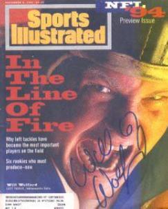 Picture of Will Wolford autographed Sports Illustrated Magazine (Indianapolis Colts)