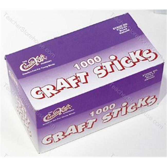 Craft Sticks 4 1/2 X 3/8 1000 Natural