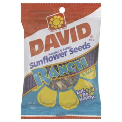 Picture of David Sunflower Seeds Ranch 5.25 Oz - (Pack of 12)