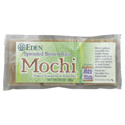 Picture of Eden Foods Sprouted Brown Rice Mochi 10.5 Oz