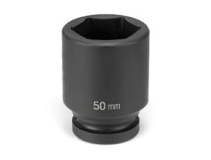 1" Drive, 34mm Size, Metric Socket, 6 Points