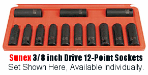 3/8 in Drive 15Mm 12-Point Deep Impact Socket