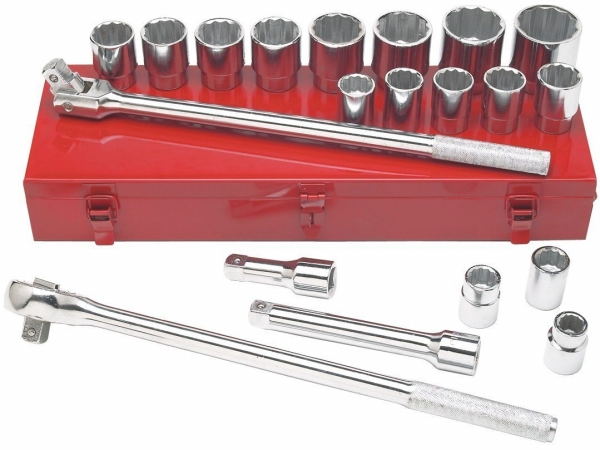 21 Pc.SAE 3/4"Dr.Socket Set W1180
