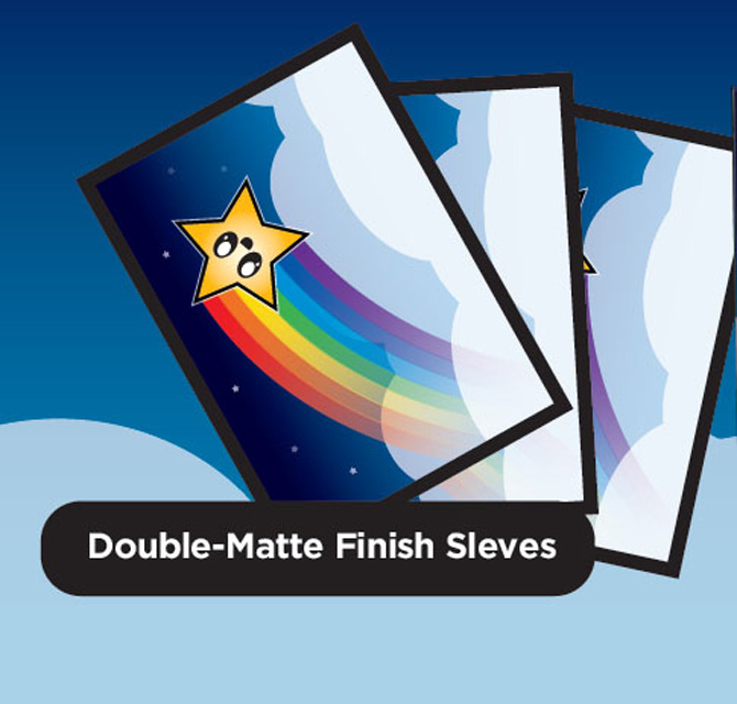 DP: Double Matte Rainbow Star (50) MAT043