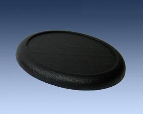 Picture of 50mm Black Round Lipped Bases (3) 0019