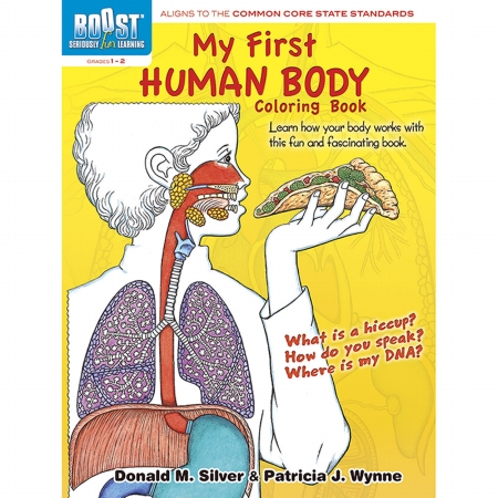 Picture of Boost My First Human Body Coloring Book Gr 1-2