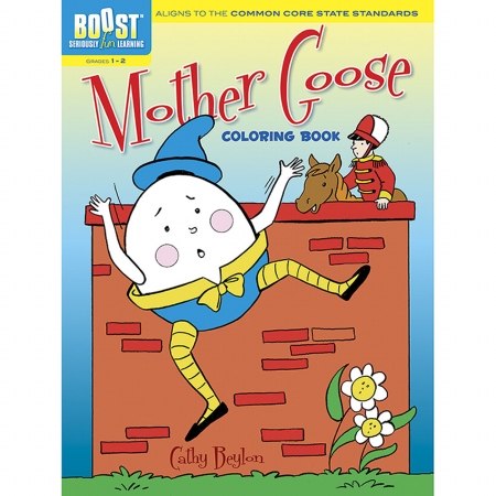 Picture of Boost Mother Goose Coloring Book Gr 1-2