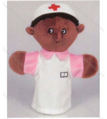 Picture of Black Nurse Puppet