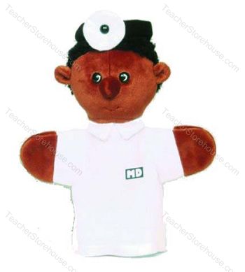 Picture of Black Doctor Puppet