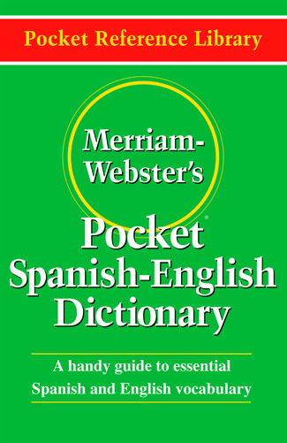 Picture of Merriam Websters Pocket Spanish - English Dictionary