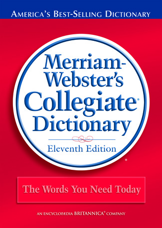 Picture of Merriam Websters Collegiate Dictionary 11Th Ed Laminated