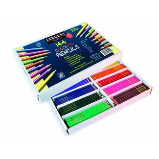 Picture of 144Ct Sargent Colored Pencil Best Buy Assortment 8 Colors 18 Of Each