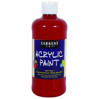 Picture of 16Oz Acrylic Paint - Red