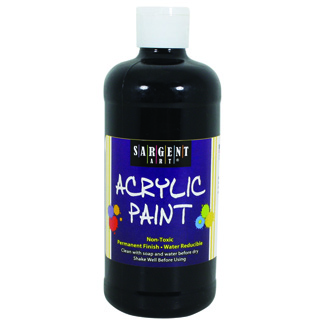 Picture of 16Oz Acrylic Paint - Black