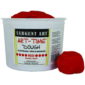 Picture of 3Lb Art Time Dough - Red