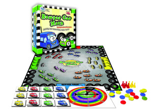 Picture of Bumper Car Math Game Multiplication Division