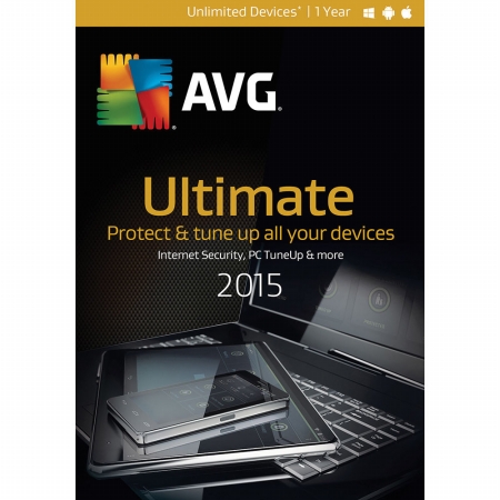 Picture of Avg ULT15N12EN Ultimate 2015 1 Year Unlimited Devices