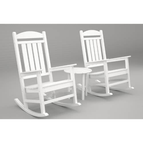 Presidential 3-Piece Rocker Set -  Polywood, PWS109-1-WH