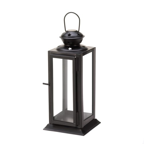 Picture of Home Locomotion  Black Colonial Rectangle Lantern