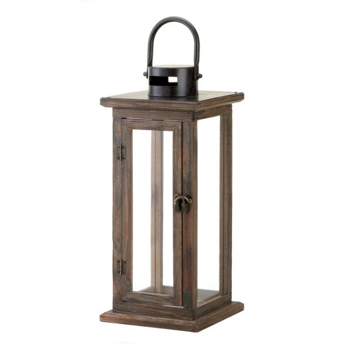 Picture of Home Locomotion  Perfect Lodge Wooden Lantern