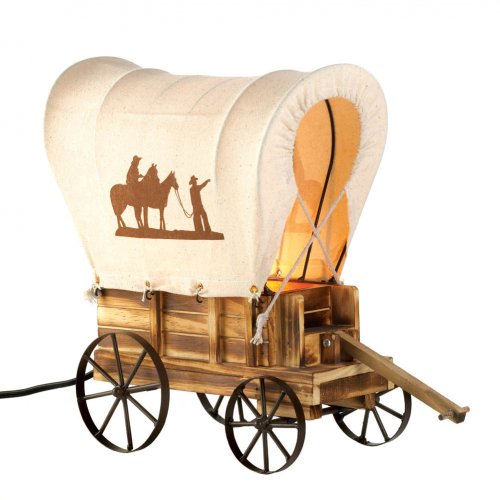 Picture of Home Locomotion  Western Wagon Table Lamp
