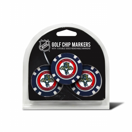Picture of TEAM GOLF 14188 Florida Panthers Golf Chip - Pack of 3