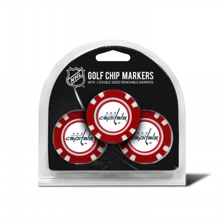 15888 Washington Capitals Golf Chip - Pack of 3