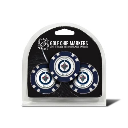 15988 Winnipeg Jets Golf Chip - Pack of 3