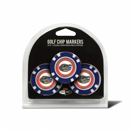 Picture of TEAM GOLF 20988 University of Florida Golf Chip - Pack of 3