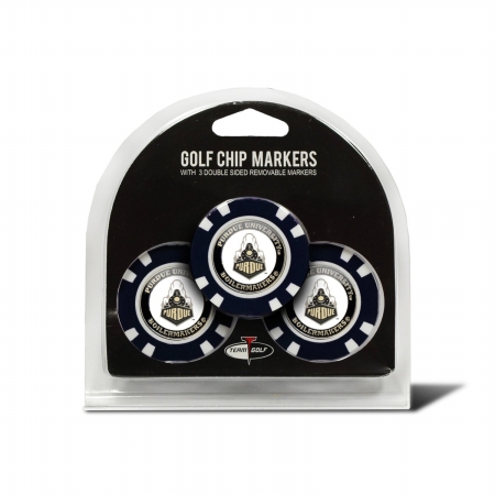 23088 Purdue University Golf Chip - Pack of 3