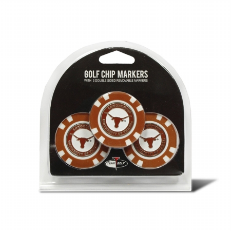 23388 University of Texas Golf Chip - Pack of 3
